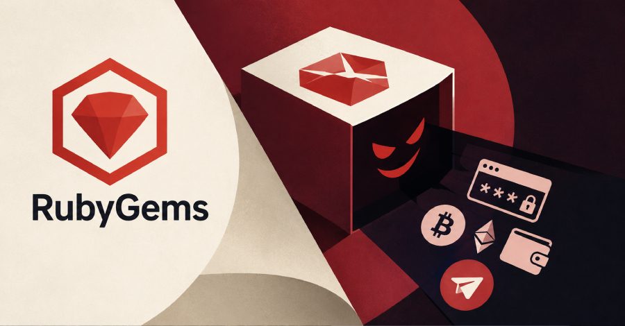 16 fake RubyGems packages steal crypto wallets and passwords—typosquatting campaign caught early