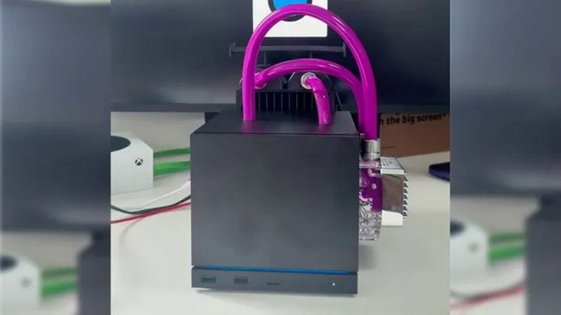 Enthusiast builds custom liquid cooling for Steam Machine, drops CPU and GPU temps by 30°C Enthusiast builds custom liquid cooling for Steam Machine, drops CPU and GPU temps by 30°C