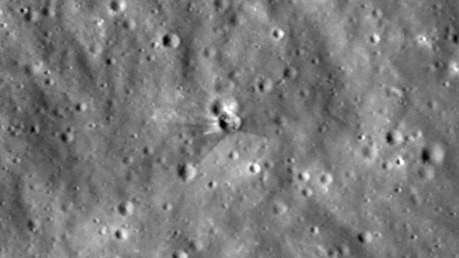 Falcon 9 Stage Blasted an 18-Meter Crater on the Moon — NASA Releases Images Falcon 9 Stage Blasted an 18-Meter Crater on the Moon — NASA Releases Images