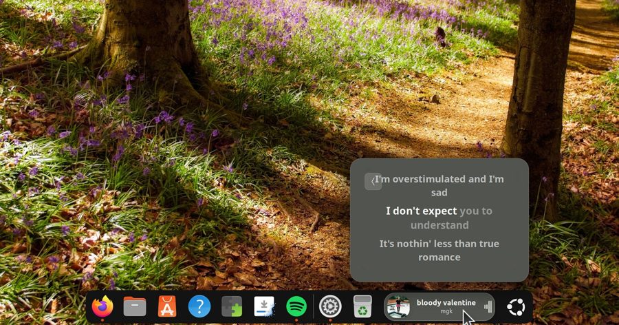 GNOME Shell extension adds karaoke-style word-by-word lyrics highlighting GNOME Shell extension adds karaoke-style word-by-word lyrics highlighting