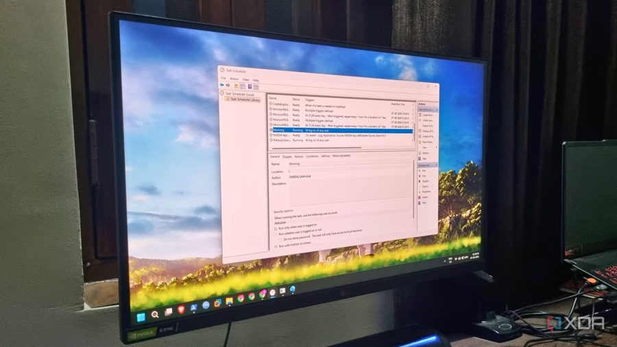 One PowerShell script replaces the morning routine: SSH, VMware, and Chrome launch automatically