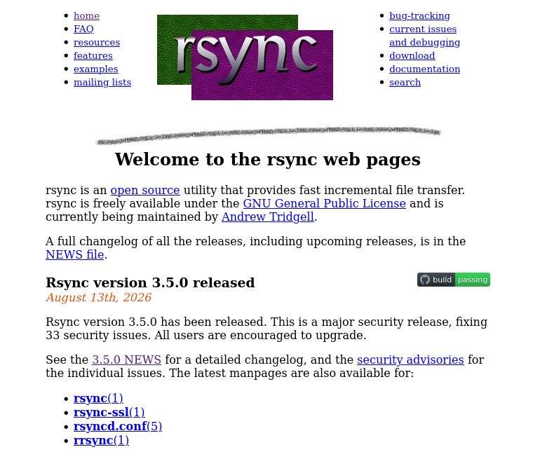 Rsync 3.5.0 fixes 33 flaws after security audit, one critical Rsync 3.5.0 fixes 33 flaws after security audit, one critical