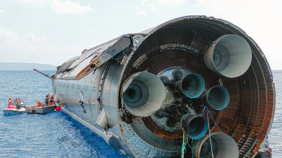 Starship survives 24 days in the ocean: damaged Ship 40 towed to shore, Musk promises catch with the tower Starship survives 24 days in the ocean: damaged Ship 40 towed to shore, Musk promises catch with the tower