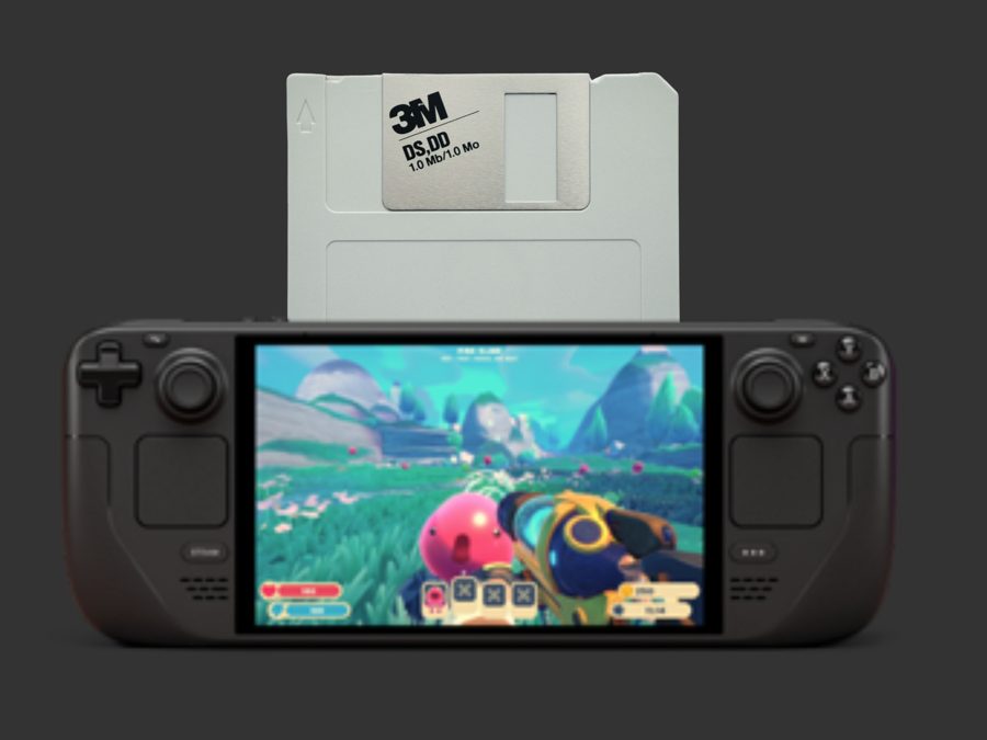 Steam Deck gets floppy disk game cartridges: new plugin launches titles from retro media