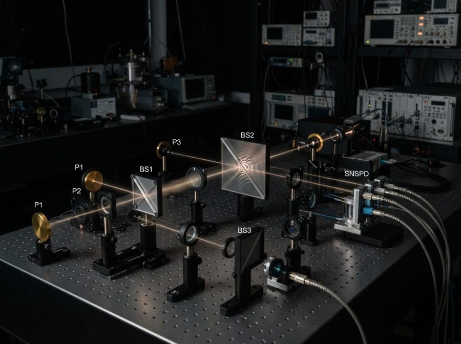Three photons instead of two: physicists improve quantum computer test by 20% Three photons instead of two: physicists improve quantum computer test by 20%