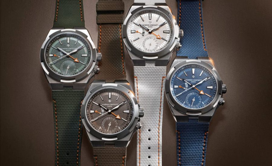 Vacheron Constantin unveils five new Overseas models: titanium, 80-hour power reserve and a platinum version